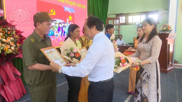 Xã Cát Tài, huyện Phù Cát tổ chức Ngày hội toàn dân bảo vệ ANTQ năm 2023